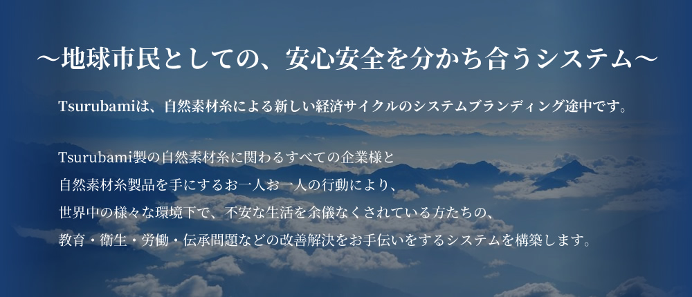 ～地球市民としての、安心安全を分かち合うシステム～